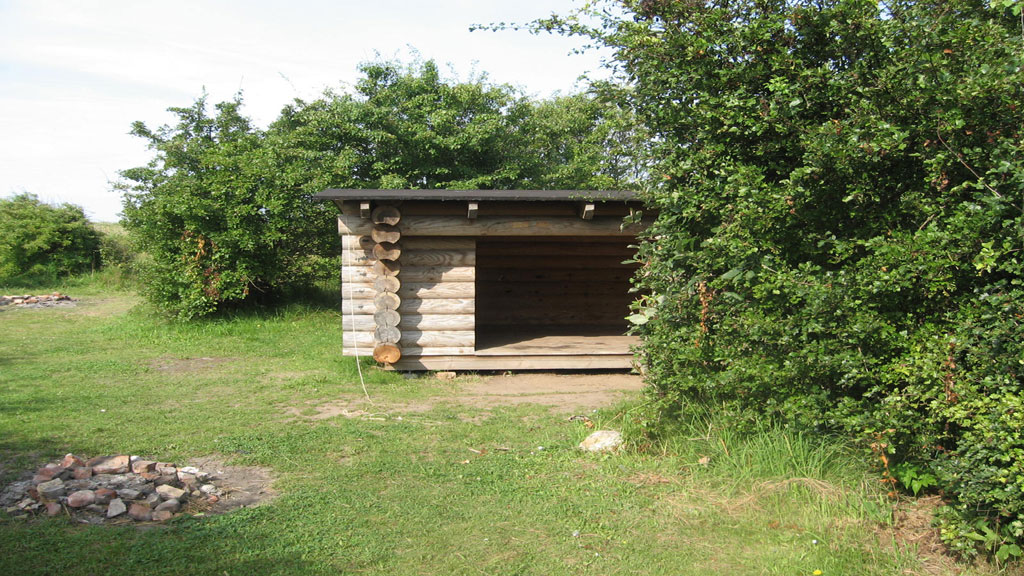 Shelter ved Nymølle Strand