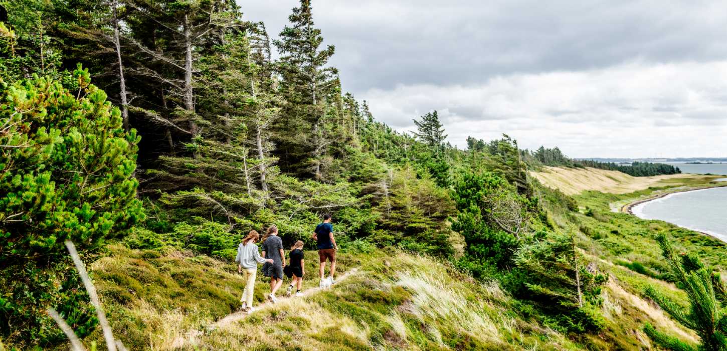 Venø, familie, vandre