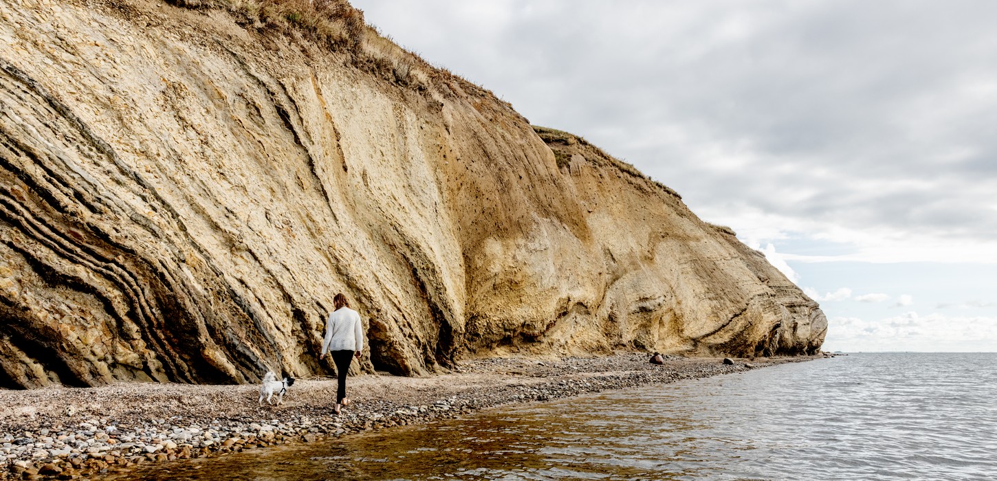 Mors, Feggeklit, vandre