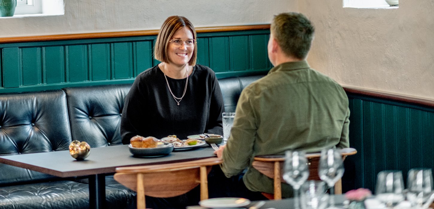 Steenbergs Hotel, middag