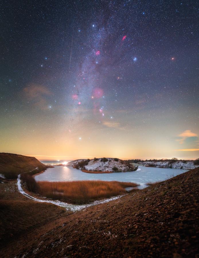 Ejerslev Lagune, Mors, Dark Sky