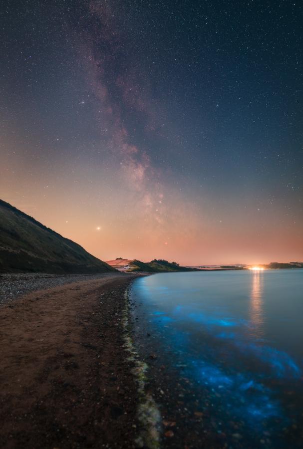 Morild, Hanklit, Mors, dark sky