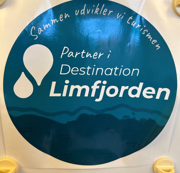Klistermærke - Partner hos Destination Limfjorden