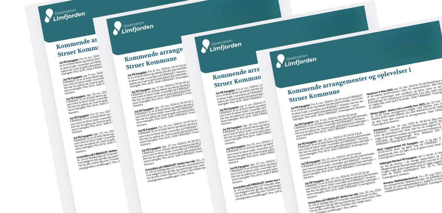 Kalender-service, Destination Limfjorden