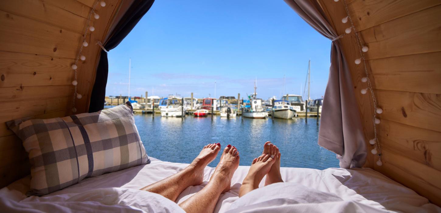 Boathouses, Handbjerg Marina