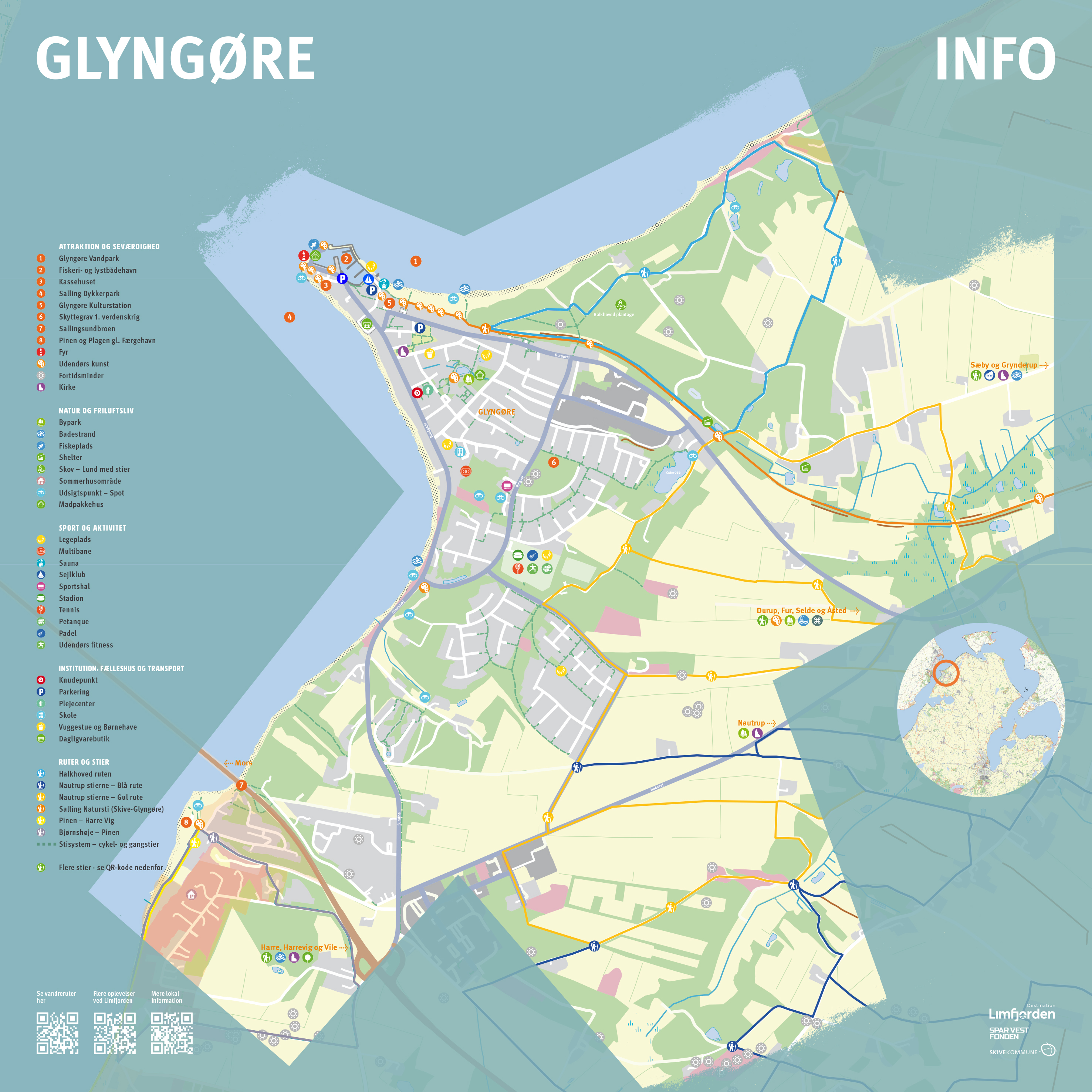 Glyngøre skilteprojekt - Destination Limfjorden