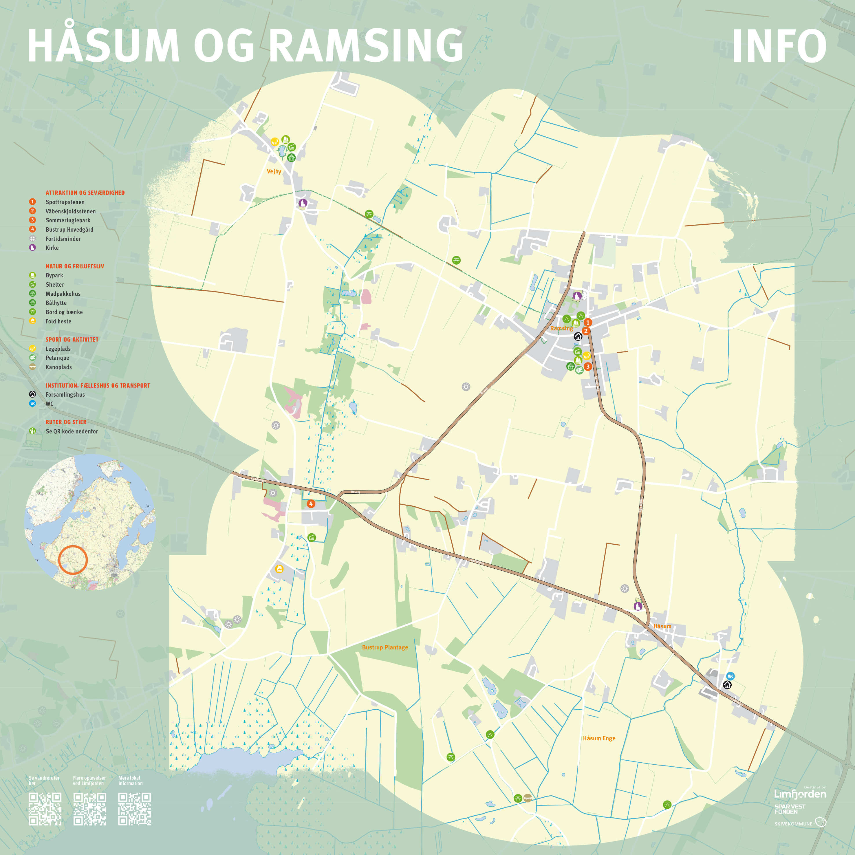 Håsum og Ramsing skilteprojekt - Destination Limfjorden