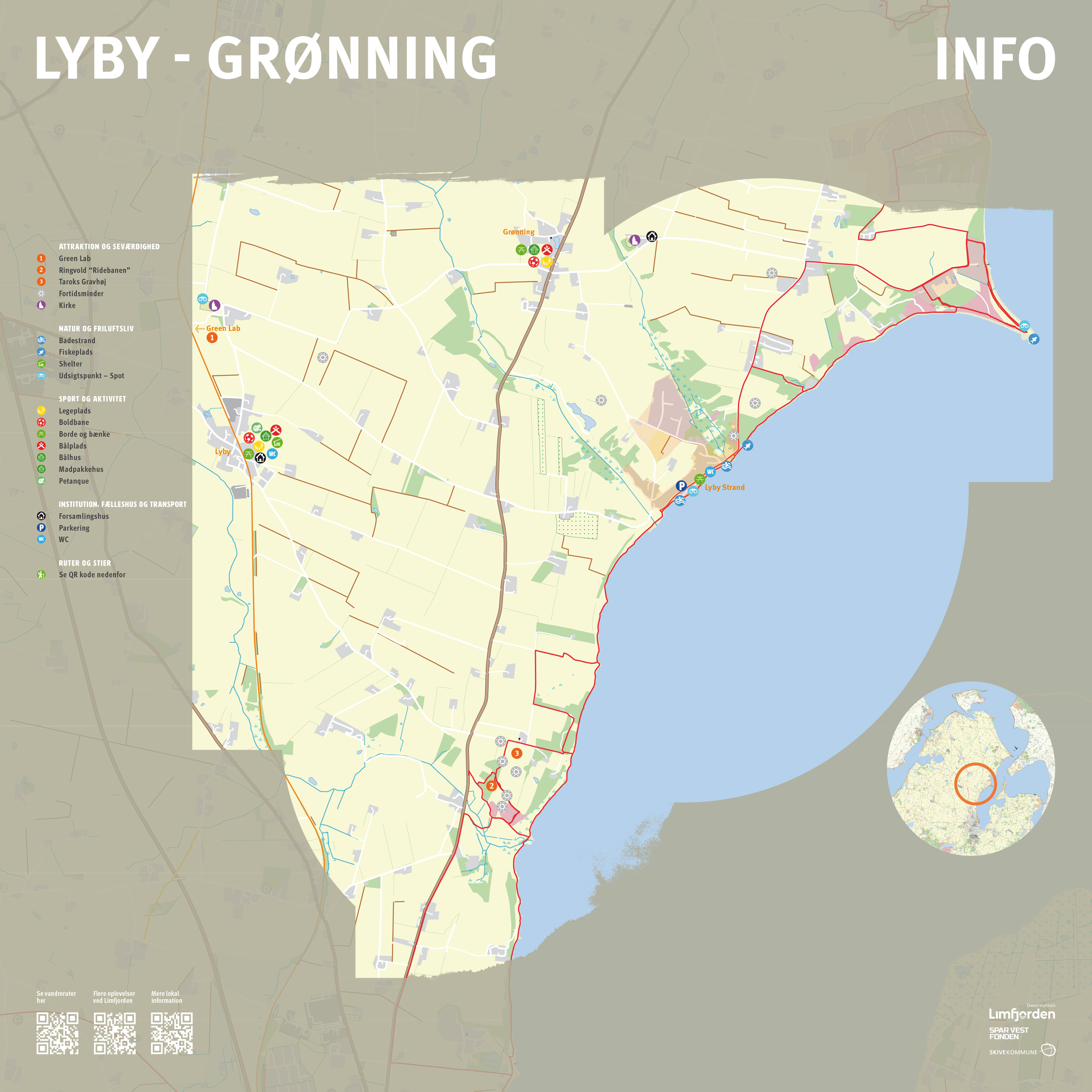 Lyby Grønning skilteprojekt - Destination Limfjorden