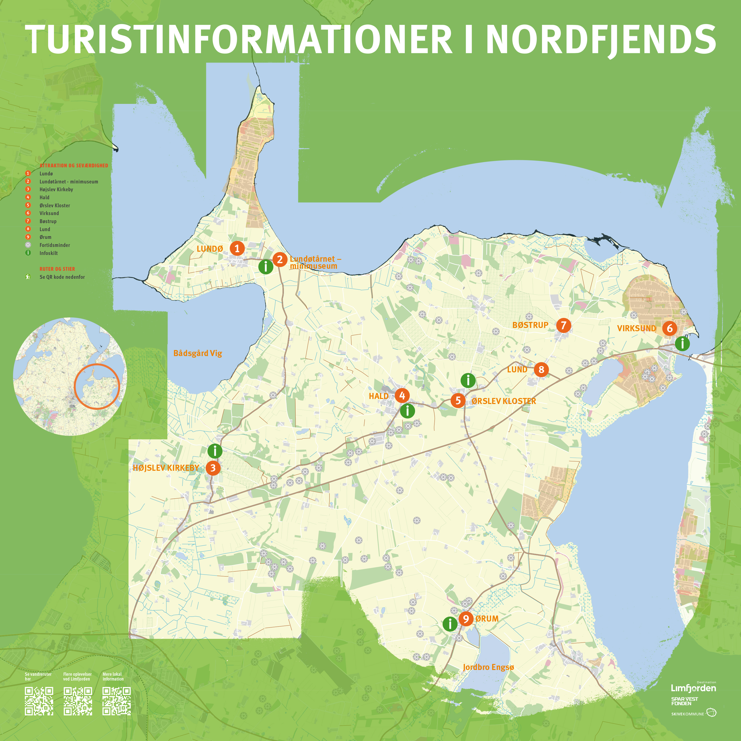Nordfjends skilteprojekt - Destination Limfjorden
