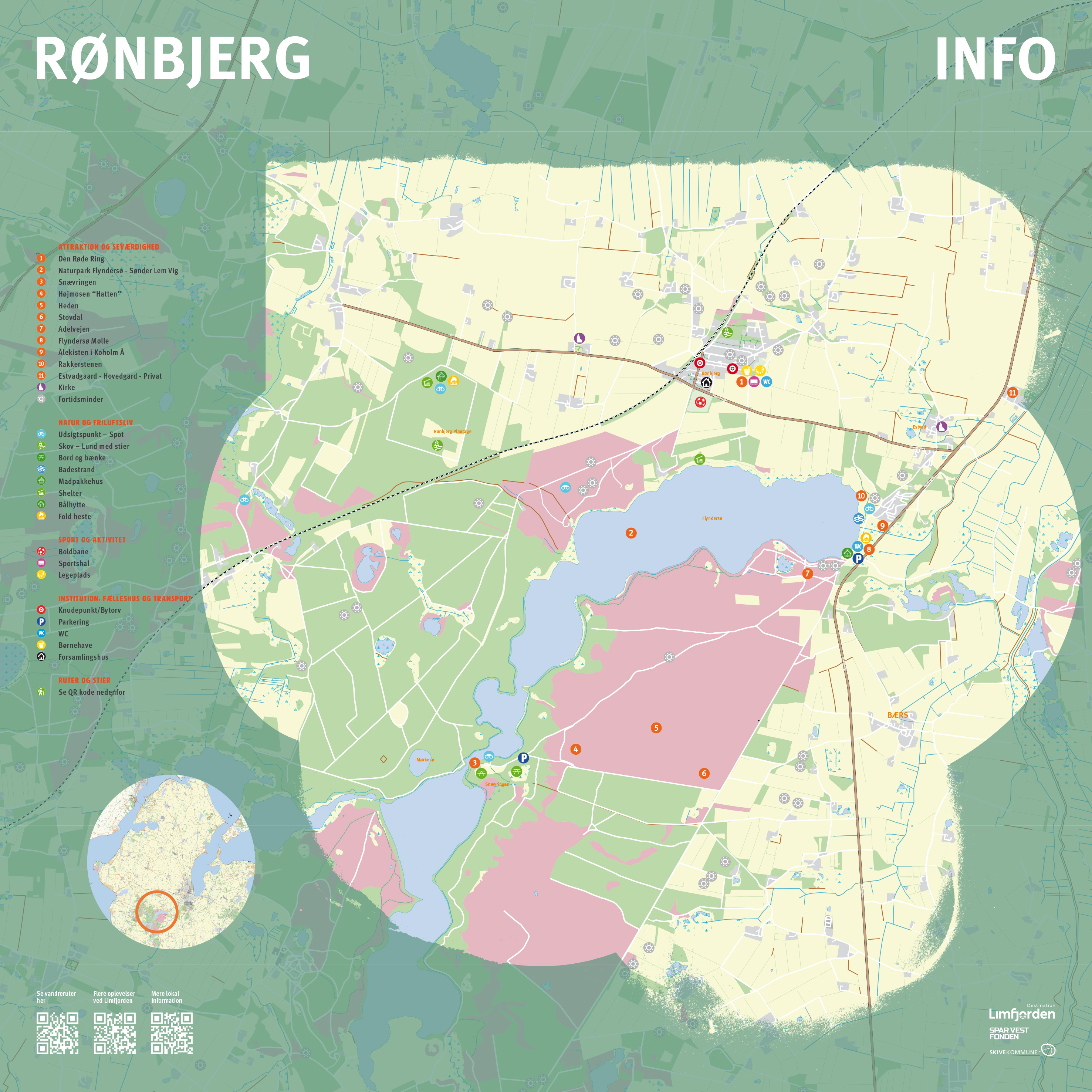 Rønbjerg skilteprojekt - Destination Limfjorden