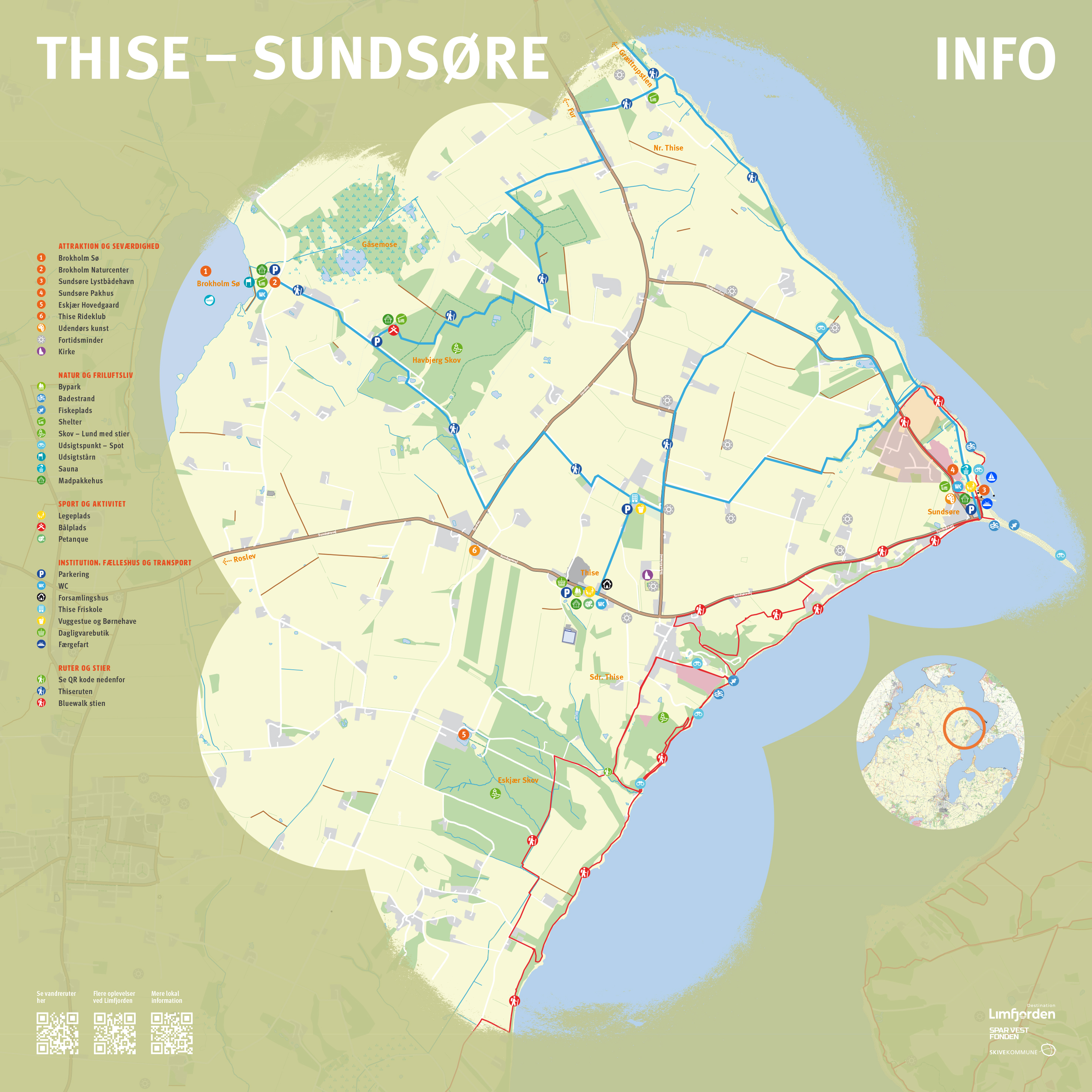 Thise-Sundsøre skilteprojekt - Destination Limfjorden